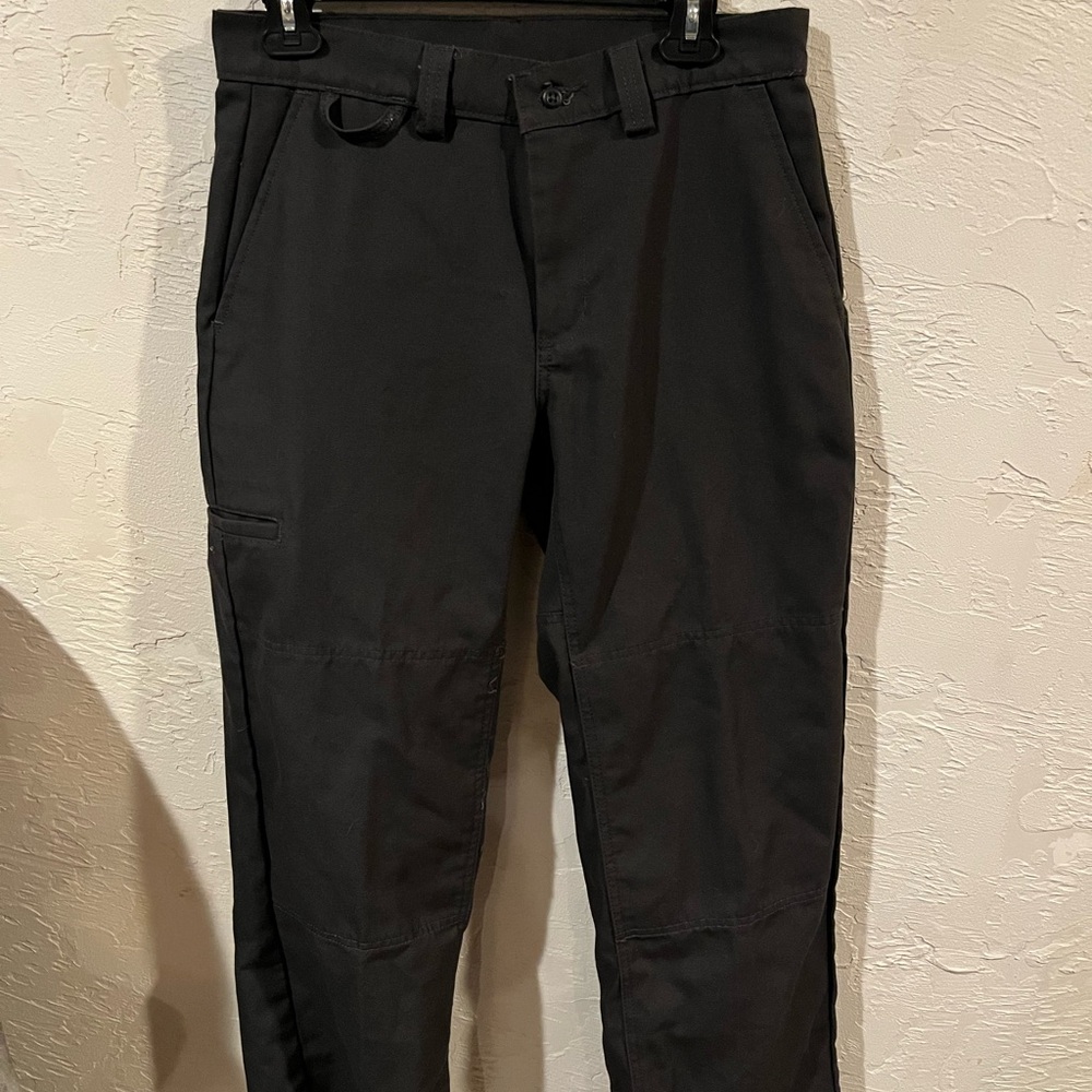 Wrangler Dark Gray Cargo Workwear Pants with Classic Design